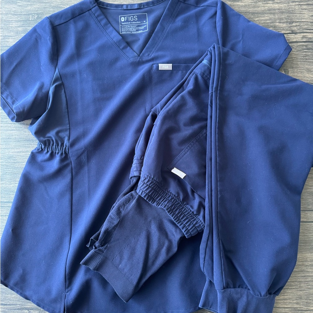 Figs Maternity Srubs in Navy